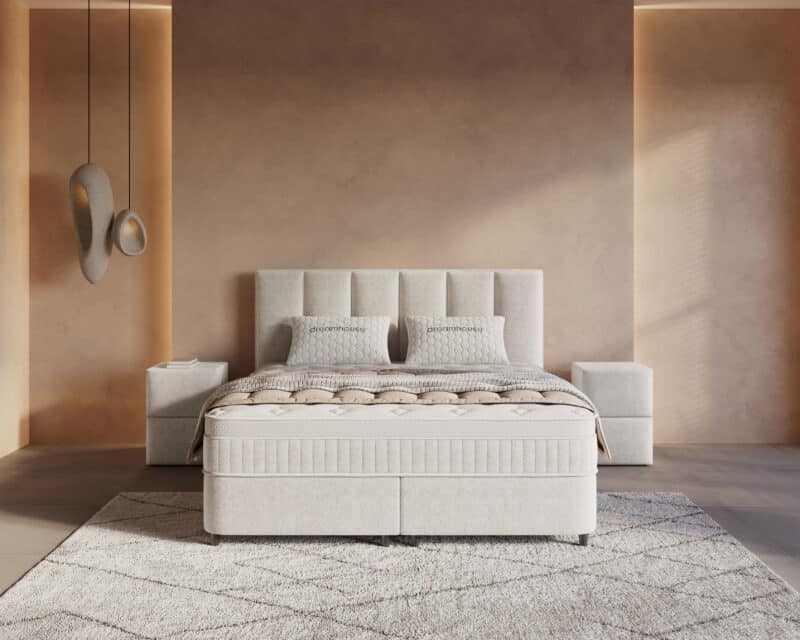 Boxspring met opbergruimte Linea - Afbeelding 3